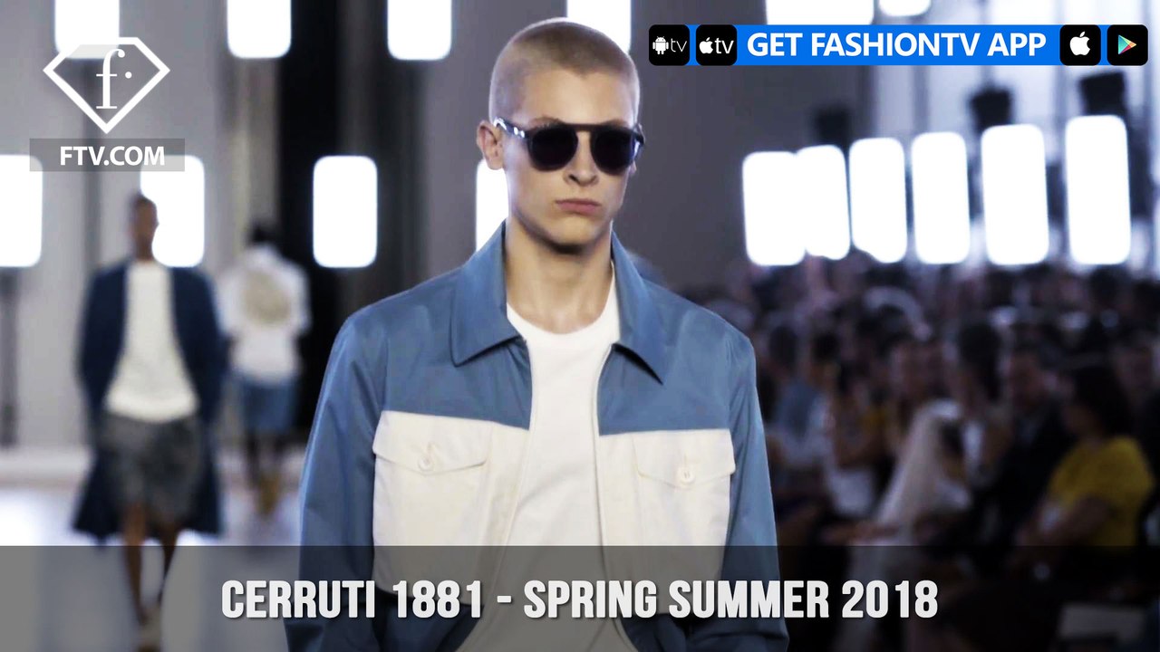 Cerruti 1881'S Miami Vice Inspired Spring/Summer 2018 Collection | FashionTV | FTV