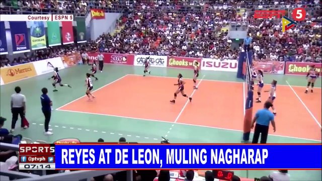 SPORTS BALITA: Reyes at De Leon, muling nagharap