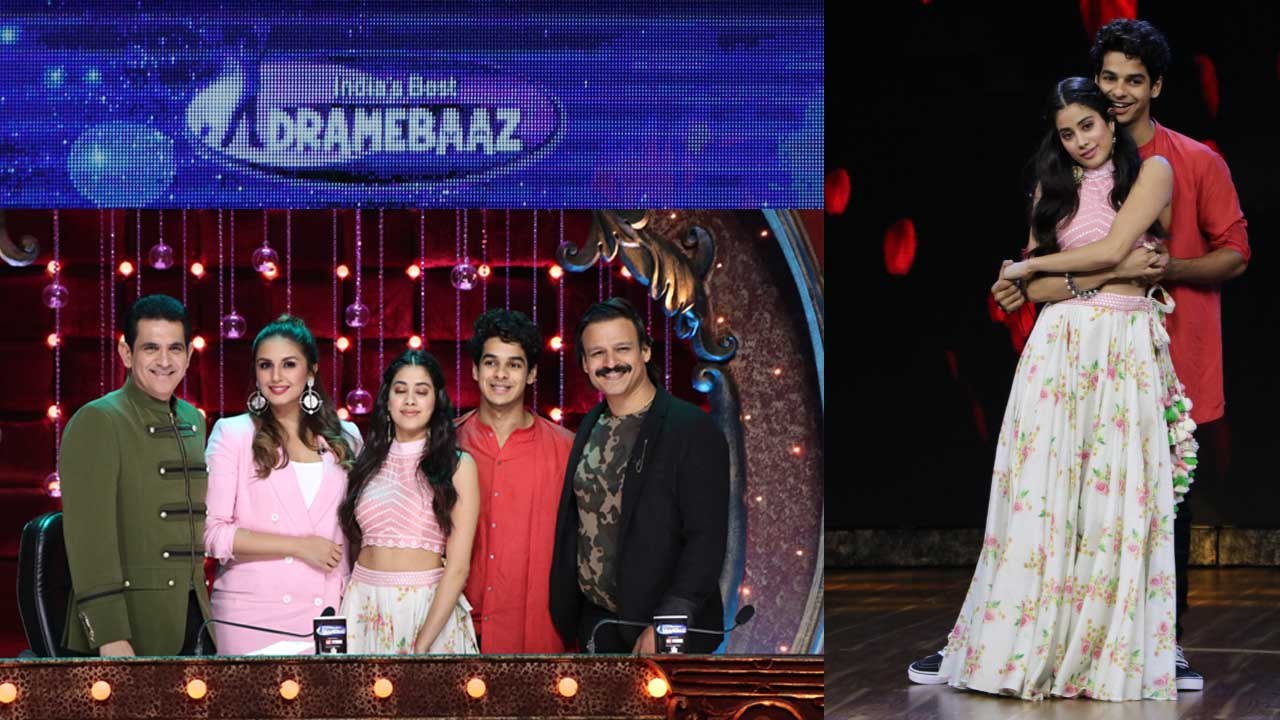 Jhanvi Kapoor and Ishaan Khattar's promote Dhadak on the Sets of India's Best Dramebaaz। FilmiBeat