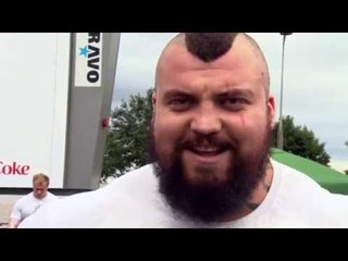 UKs Strongest Man 2013 Husafell Stone