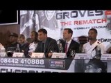 Official Froch v Groves 2 Undercard Press Conference