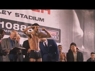 Jamie McDonnell v Tabtimdaeng Na Rachawat Weigh In