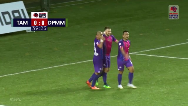 0-1 Volodymyr Pryyomov Goal Singapore S-League - 04.07.2018 Tampines Rovers 0-1 Brunei DPMM FC