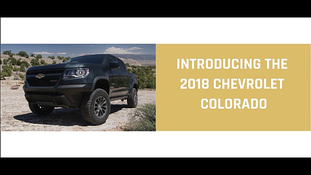 2018 Chevy Colorado Susanville NV | Chevy Dealership Sparks NV