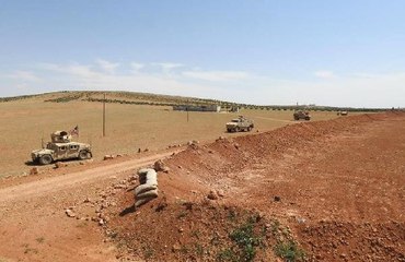 ABD ve Fransız Askerleri Münbiç-El Bab Sınırında Görüldü