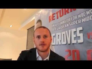 George Groves Talks About His Comeback To The Ring After Carl Froch Defeats