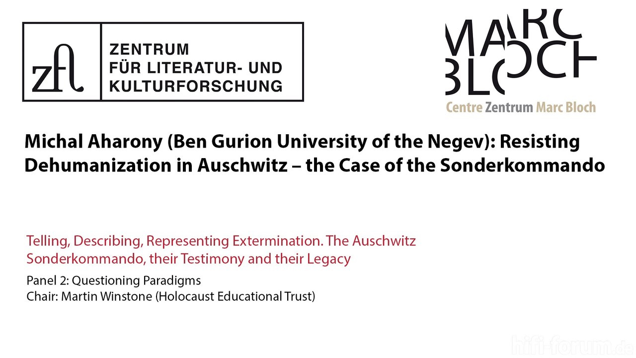 Auschwitz Sonderkommando, Testimony and Legacy - Panel 2 (1/3)