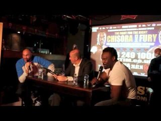 Tyson Fury & Dereck Chisora Head 2 Head