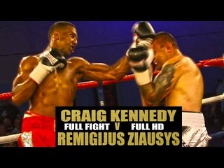 Craig Kennedy V Remigijus Ziausys from Merthyr Tydvil