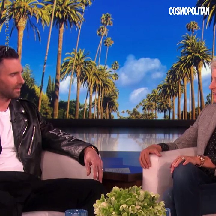 Adam Levine parle de ses filles chez Ellen DeGeneres