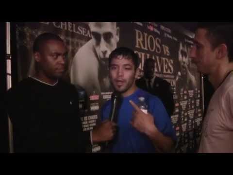 DIEGO CHAVES vs BRANDON RIOS (Post Fight Press Conference ONE ON ONE)