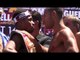 Shawn Porter vs Kell Brook TRASH TALK at WEIGH IN - FACE OFF