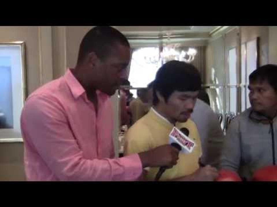 Manny Pacquiao: NO Floyd Mayweather Talks; I'm Looking For Danny Garcia!