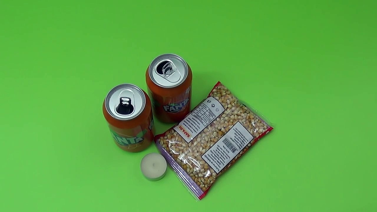 Popcorn Machine of Fanta Can