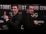 GGG Gennady Golovkin vs Marco Rubio FACE OFF!