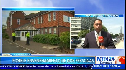 Preocupación en Reino Unido por posible nuevo envenenamiento de una pareja
