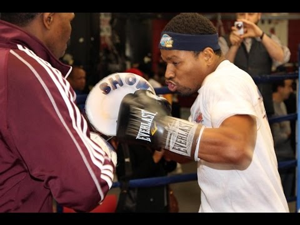 Shawn Porter COMPLETE MITT WORKOUT vs Kell Brook