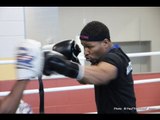 Shawn Porter COMPLETE MITT WORKOUT vs Kell Brook