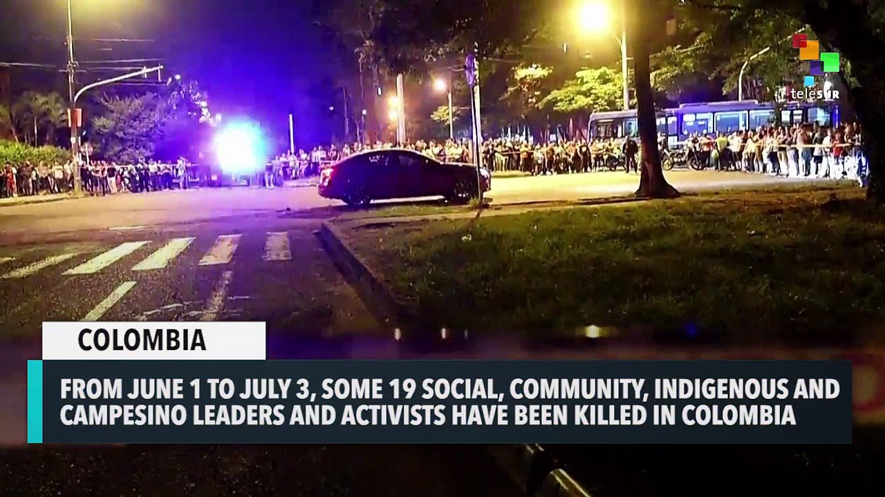 Colombia: 19 Social Leaders Killed in 1 Month, 100 in 2018