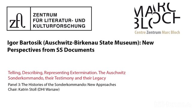 Auschwitz Sonderkommando, Testimony and Legacy - Panel 3 (2/3)