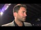 Eddie Hearn Reacts To George Groves' Win Over Christopher Rabrasse & What's Next For Carl Froch