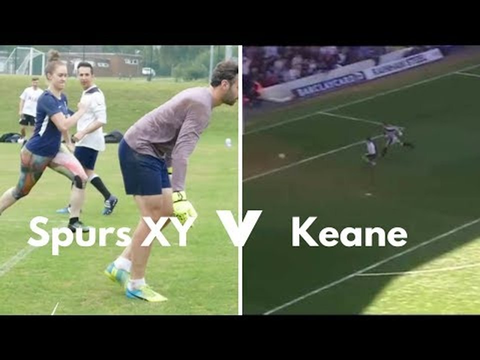 SPURS XY V KEANE | TOTTENHAM GOAL RECREATION CHALLENGE!!