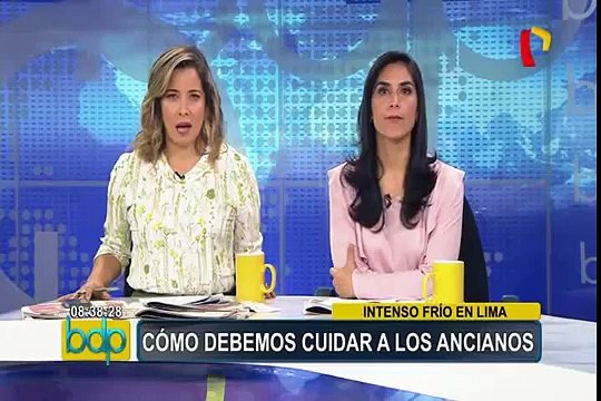 Especialista da recomendaciones para cuidar a adultos mayores del intenso frío