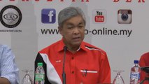 Zahid tells MPs who quit Umno to stand in by-polls to be MPs