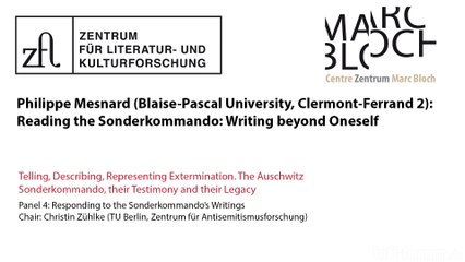 Auschwitz Sonderkommando, Testimony and Legacy - Panel 4 (3/3)