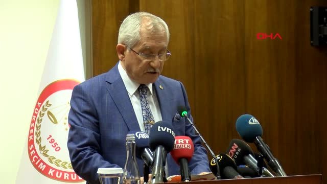 Ysk Başkanı Sadi Güven 24 Haziran Seçimlerinin Resmi Sonuçlarını Açıkladı 2