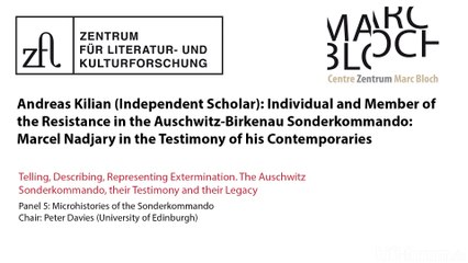 Auschwitz Sonderkommando, Testimony and Legacy - Panel 5 (2/2)