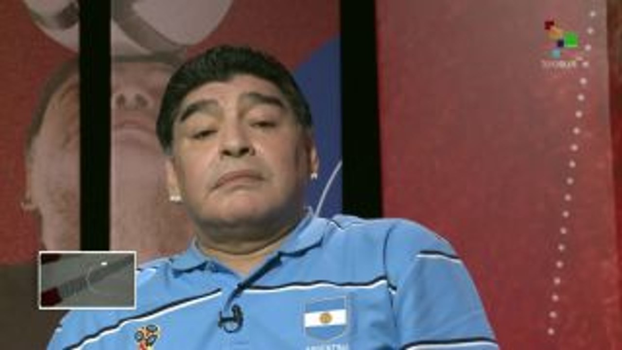 Maradona: Hoy vimos una FIFA vieja, de ladrones y arregladores