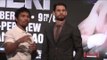 Manny Pacquiao vs Chris Algieri REFUSE TO FACE OFF! Final Press Conference