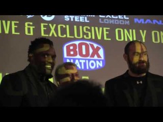 Dereck Chisora v Tyson Fury Head To Head