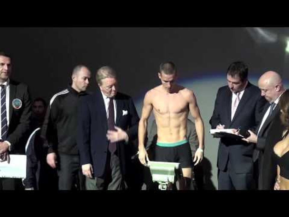 Liam Walsh v Gary Sykes Bad Blood Weigh-In