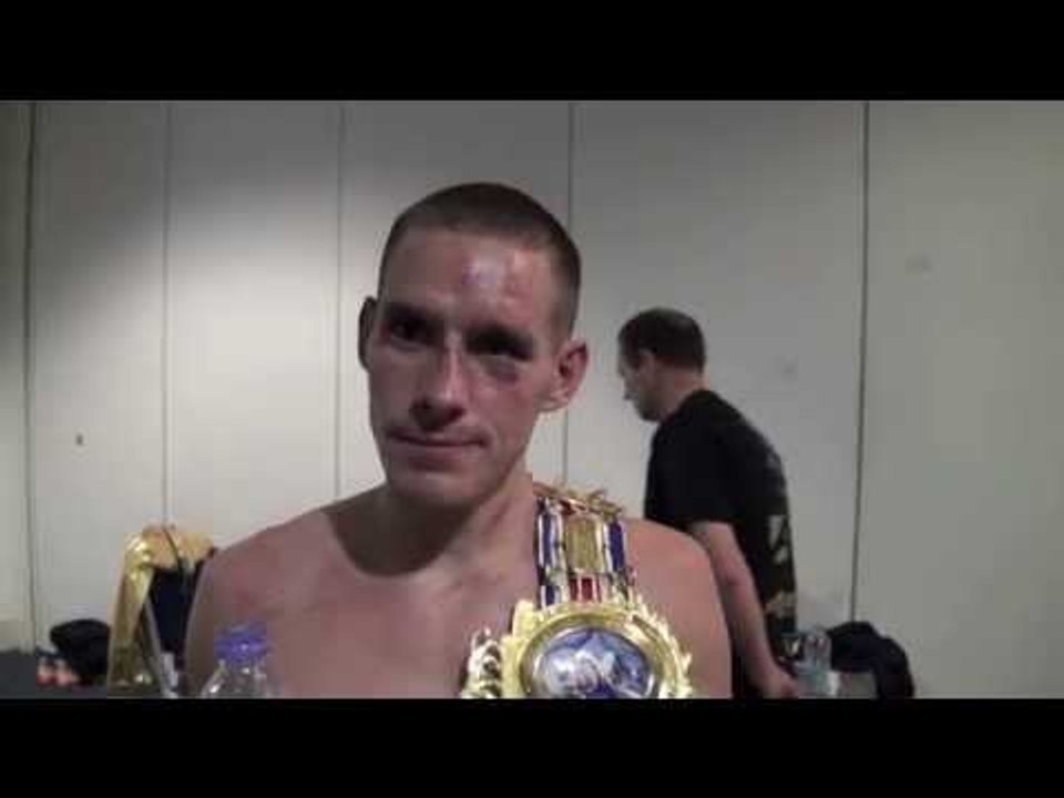 Liam Walsh On Winning The British Super Featherweight Title