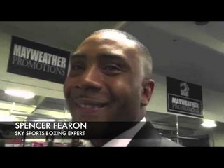 Spencer Fearon Talks Floyd Mayweather Jr  vs Manny Pacquiao