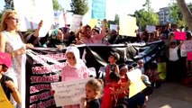 Kahramanmaraş'ta Çocuk İstismarı Protesto Edildi