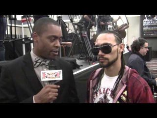 Keith Thurman POST FIGHT vs Leonard Bundu - "Marcos Maidana is Stepping Stone to Floyd Mayweather"