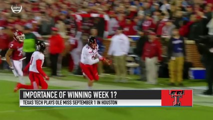 Texas Tech WR T.J. Vasher Talks Goals for 2018