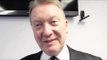Frank Warren explains how the Eubanks Jr Fight was almost called off and