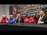 Tyson Fury Post Fight Presser after his victory over Christian Hammer