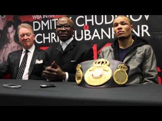Chris Eubank Jr Post Fight Presser after victory over Dmitry Chudinov Part 3