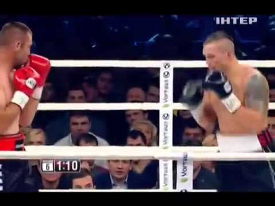 Александр Усик – Дэни Вентер   6 раунд 13 12 2014