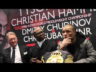 Chris Eubank Jr Post Fight Presser after victory over Dmitry Chudinov Part 1