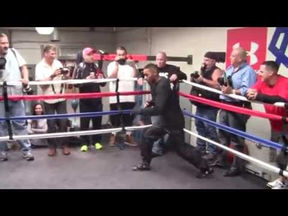 Willie Monroe WORKOUT vs GGG Gennady Golovkin - Shadowboxing & Salsa Dancing!