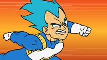 Vegeta Goes Ultra Instinct (Dragon Ball Super Animation Parody)