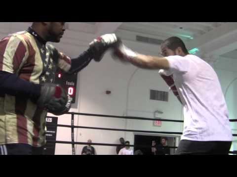 Sadam Ali CRACKING MITT WORKOUT! sadam ali vs francisco santana