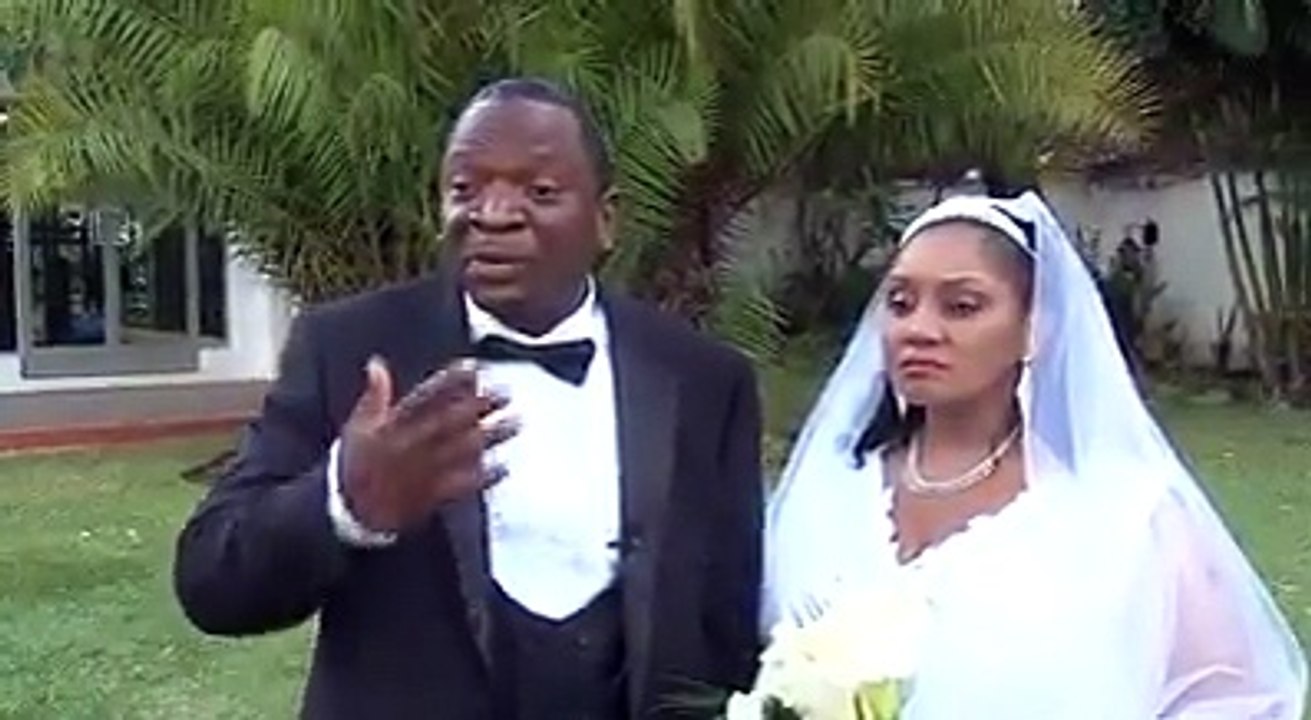 Maureen Nkandu and her delusional husband- says she has been bonking Cosmas Chileshe for 20 years even during his two previous marriage - Cosmas says he was