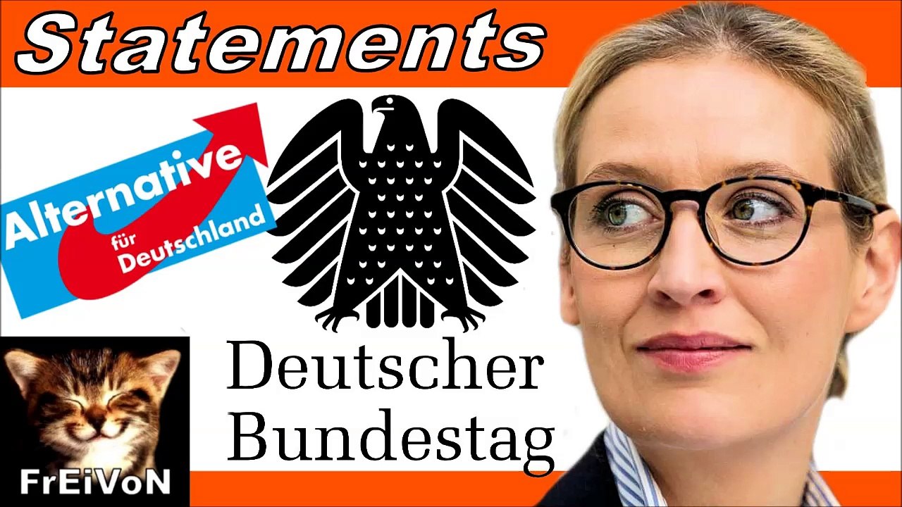 AfD im BT * Dr. A. WEIDEL * Claudia Roth tragbar? Säkularisierung und Debattenkultur